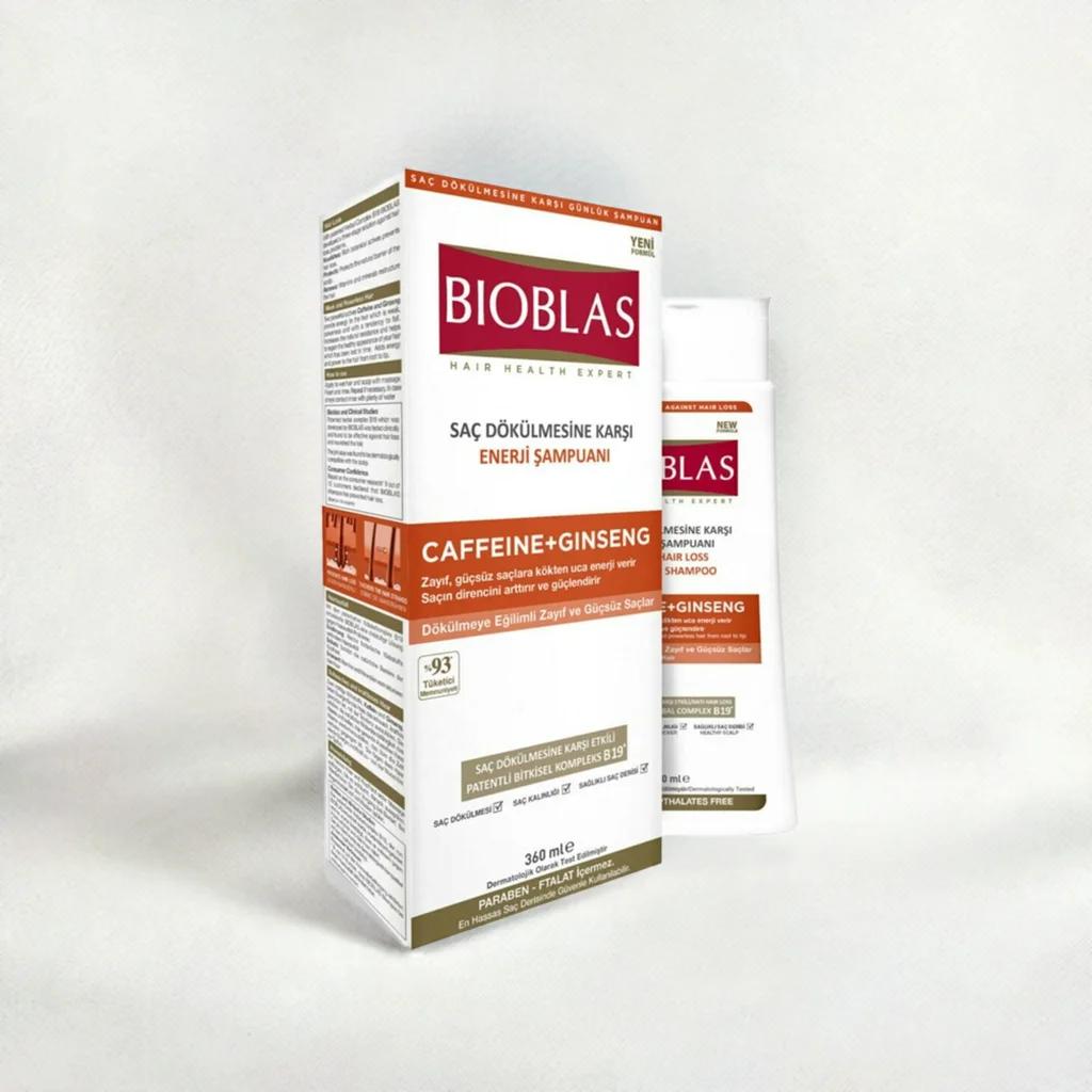 BioBlas Caffeine & Ginseng Shampoo 360ml