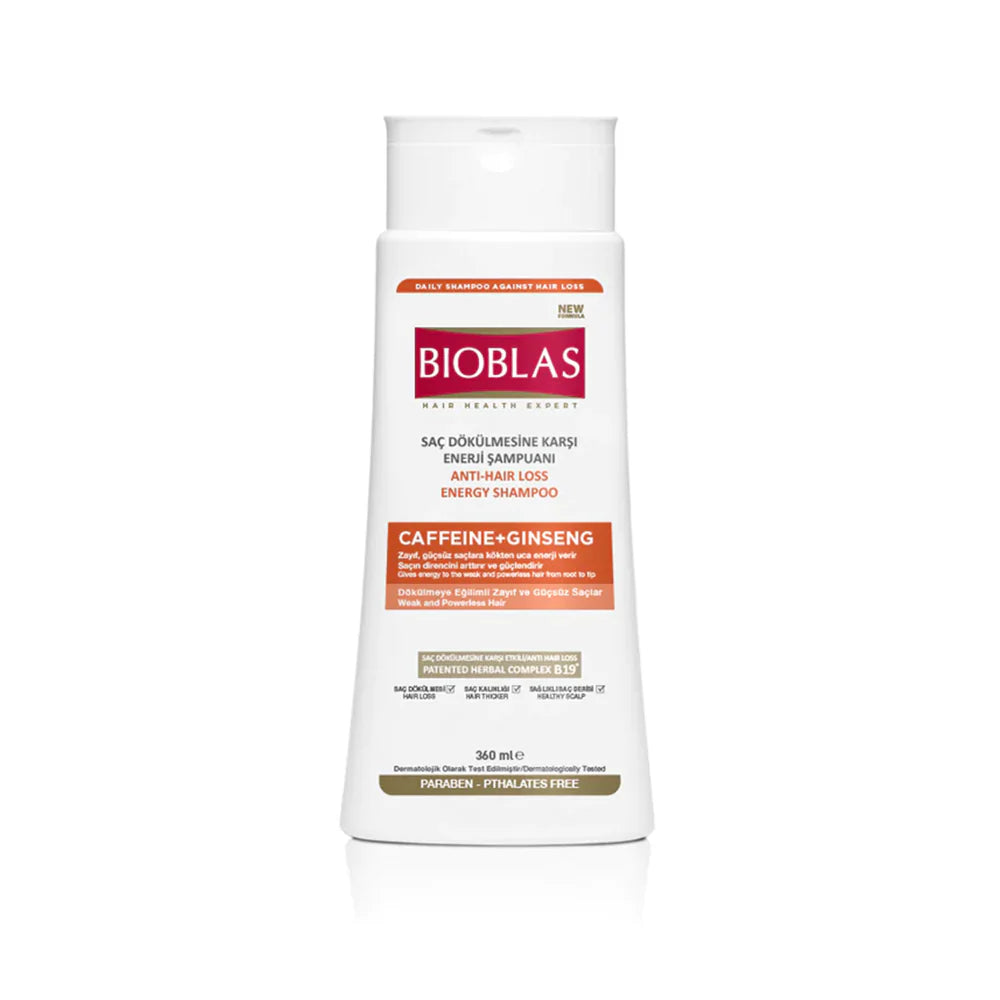 BioBlas Caffeine & Ginseng Shampoo 360ml