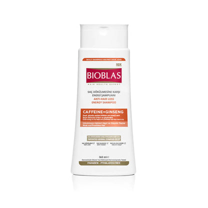 BioBlas Caffeine & Ginseng Shampoo 360ml