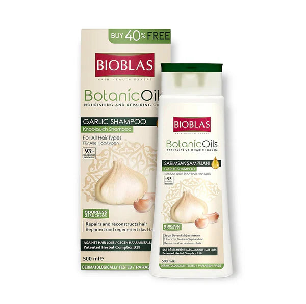 BioBlas Botanic Oils Garlic Shampoo 360ml