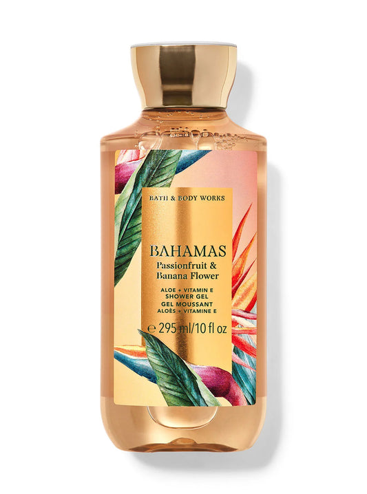 Bahamas Passionfruit and Banana Flower Shower Gel by Bath and Body Works – 295ml