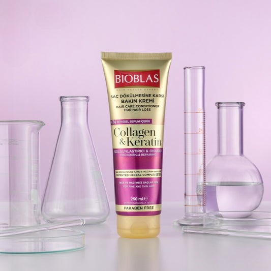 BioBlas Collagen & Keratin Anti-Hair Loss Conditioner 250ml - Khayest