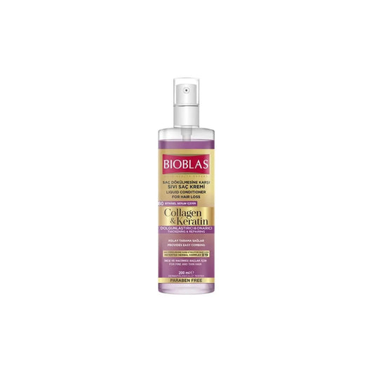 BioBlas Repairing Keratin & Collagen Liquid Conditioner 200ml - Khayest