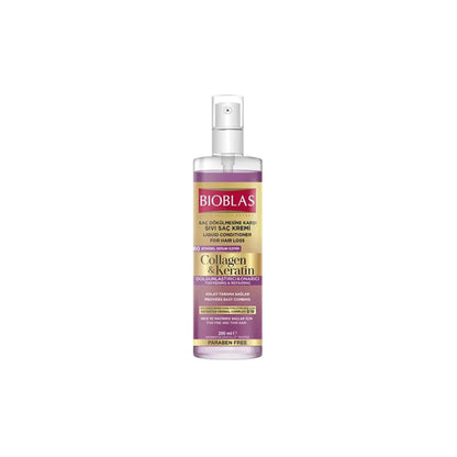 BioBlas Repairing Keratin & Collagen Liquid Conditioner 200ml