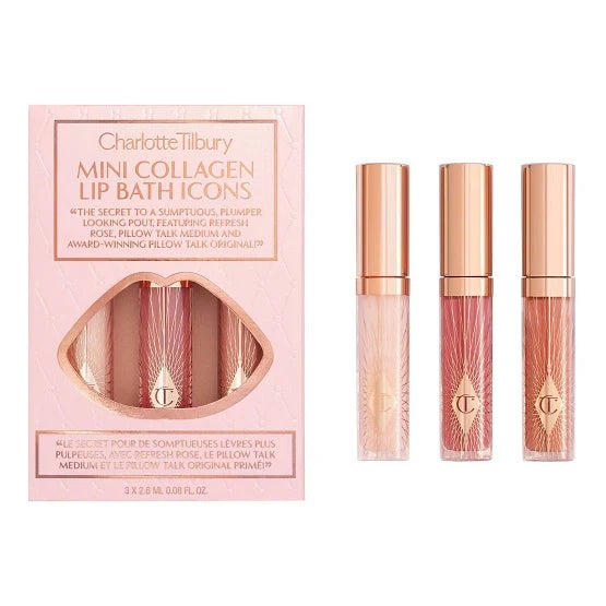 CHARLOTTE TILBURY Mini Collagen Lip Bath Icons - Khayest