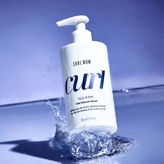 Curl Wow FLO-ETRY Vital Natural Serum 295ml – Deep Hydration & Defined Curls