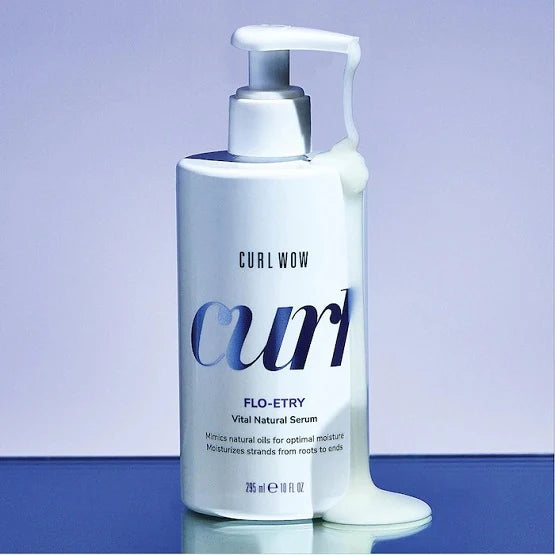 Curl Wow FLO-ETRY Vital Natural Serum 295ml – Deep Hydration & Defined Curls