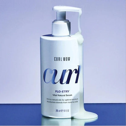 Curl Wow FLO-ETRY Vital Natural Serum 295ml – Deep Hydration & Defined Curls