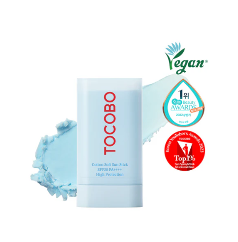 TOCOBO Cotton Soft Sun Stick SPF50 PA++++ - Khayest