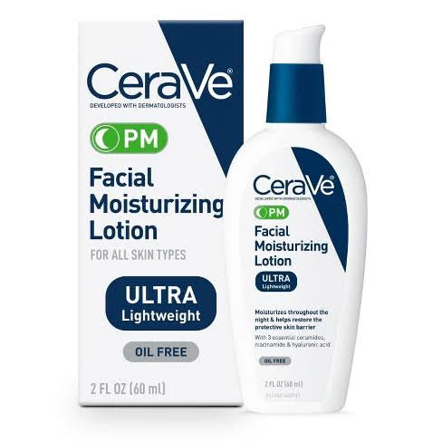 CeraVe PM Facial Moisturizing Lotion