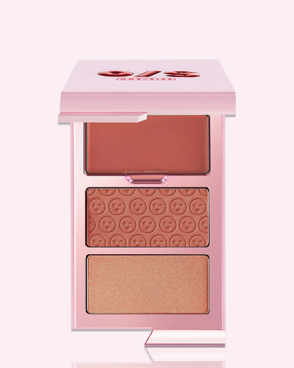 Cheek Clapper 3D Blush Trio Palette - Khayest