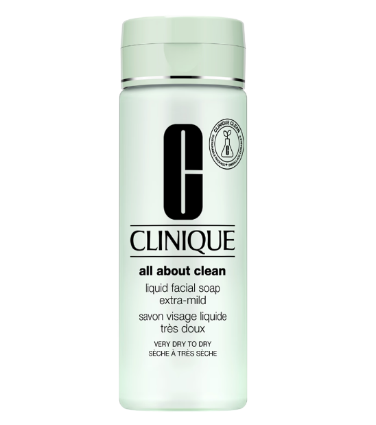 Clinique All About Clean Liquid Facial Soap Extra-Mild For Very Dry To Dry skin 200ml - Khayest