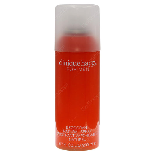 Clinique Happy Body Spray for Men 200ml - Khayest