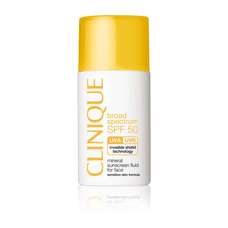 Clinique Mineral Sunscreen Fluid For Face SPF50 30ml - Khayest