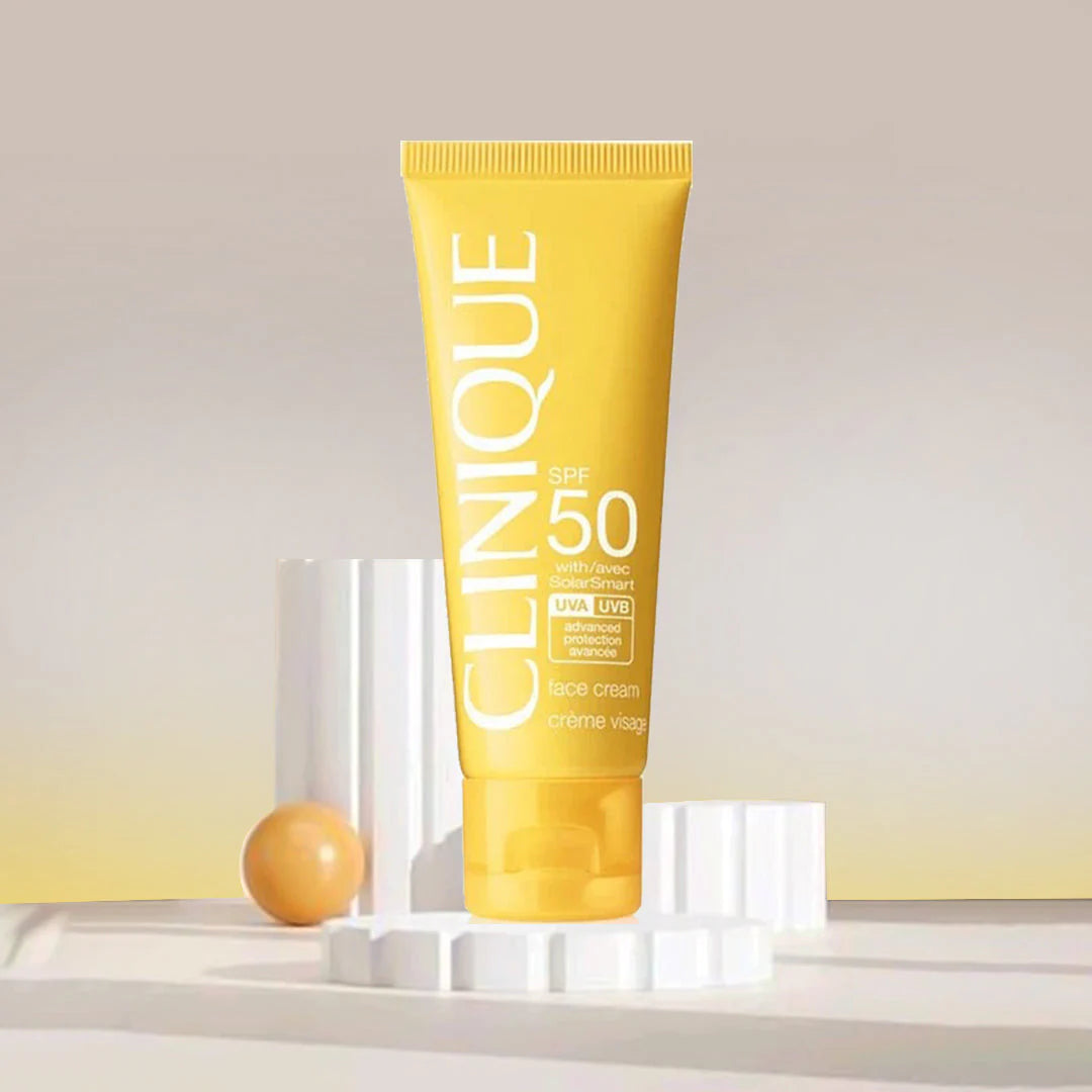 Clinique - Sun SPF 50 Face Cream UVA/UVB for Sensitive Skin - Khayest