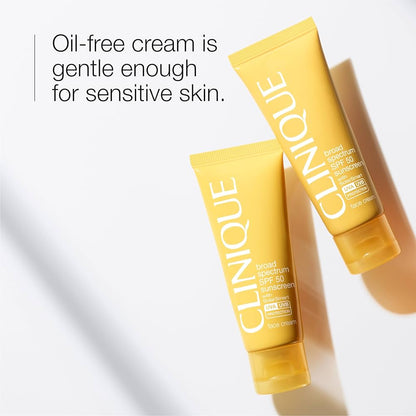 Clinique - Sun SPF 50 Face Cream UVA/UVB for Sensitive Skin - Khayest