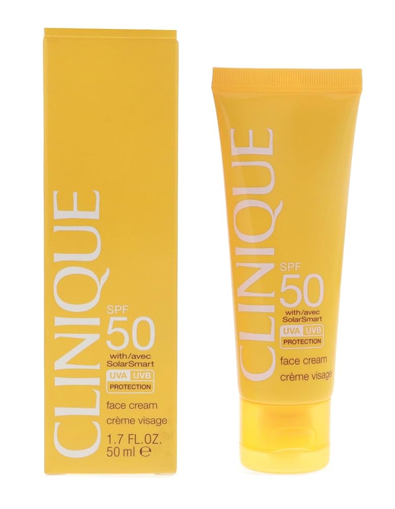 Clinique - Sun SPF 50 Face Cream UVA/UVB for Sensitive Skin - Khayest