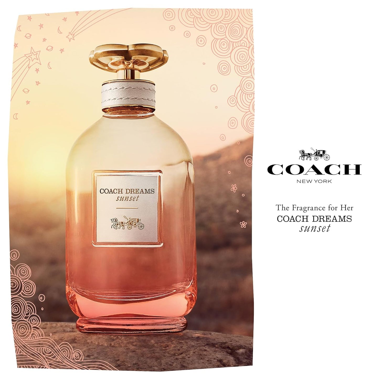 Coach Dreams Sunset EDP Perfume for Women 90ml - Khayest