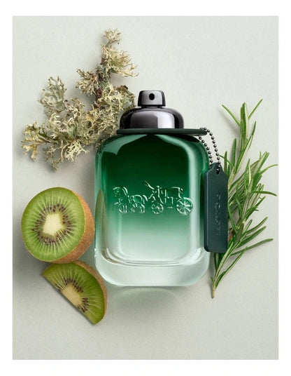 Coach New York Green EDT Perfume For Men 100 ml - Khayest