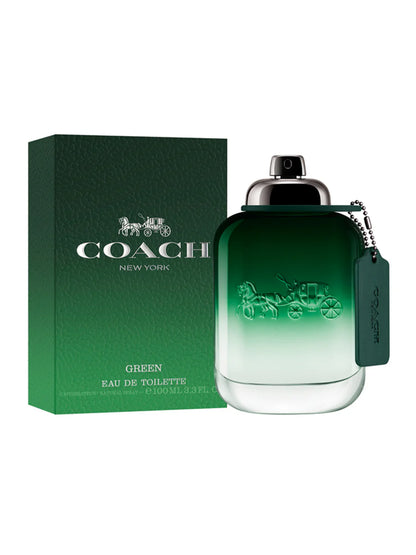 Coach New York Green EDT Perfume For Men 100 ml - Khayest