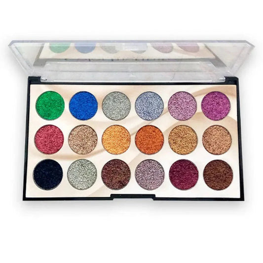 Color Institute 18 Color Eye Shadow Glitter Palette - Khayest