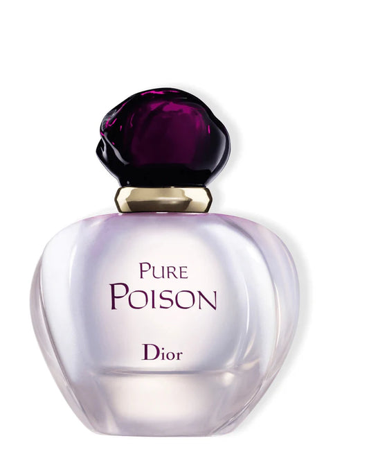 A clear, high-quality image of the Dior Pure Poison Eau de Parfum 100ml bottle on a white background.