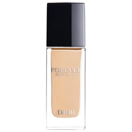 Bottle of Dior Forever Skin Glow foundation in shade 0.5N, neutral undertone.
