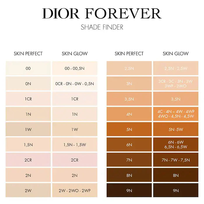 Dior Forever Skin Glow Foundation Radiant, Hydrating Foundation Khayest