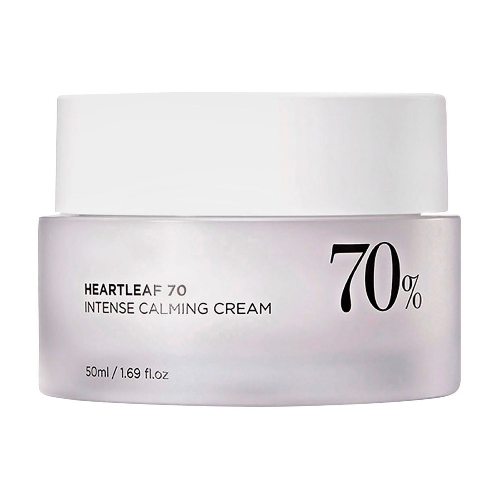 Dlrvadrua Heartleaf 70 Intense Calming Cream with Ceramide, Panthenol, Heartleaf extract(50ml /1.69Fl. Oz) - Khayest
