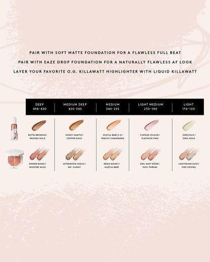 Fenty Beauty Liquid Killawatt Fluid Freestyle Highlighter - Khayest