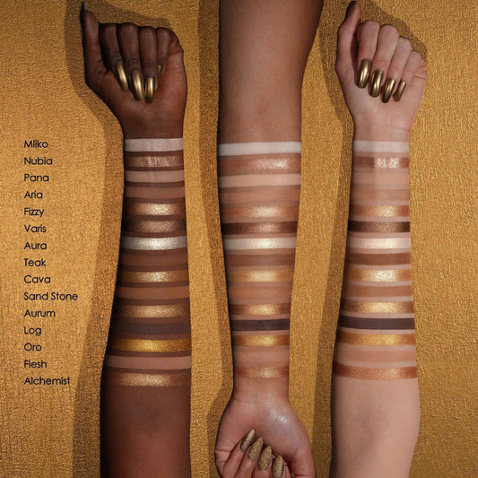 NATASHA DENONA Golden Eyeshadow Palette - Khayest
