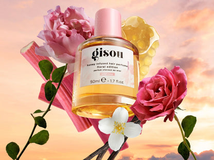 Gisou Honey Infused Hair Perfume Floral Edition Wild Rose 50ml - Khayest