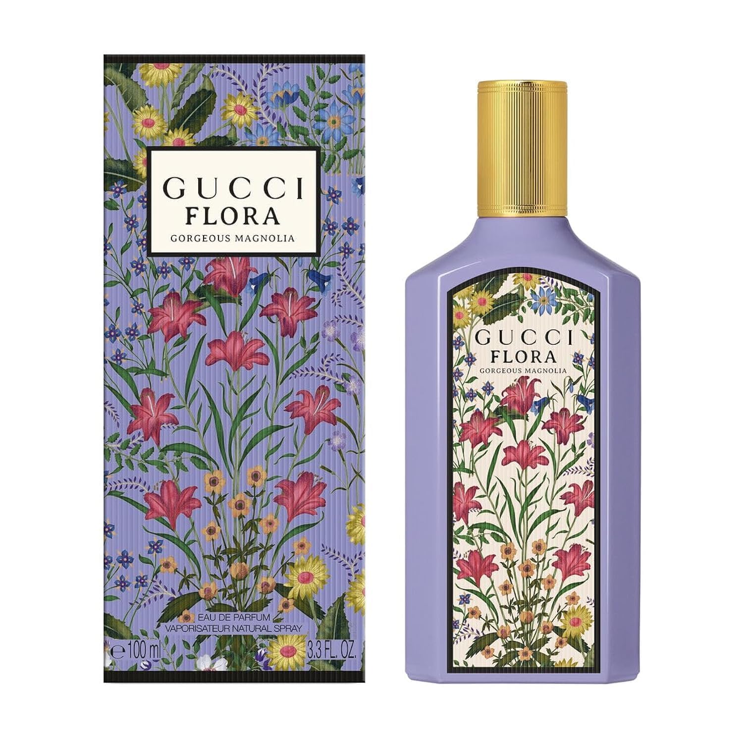 Gucci Flora Gorgeous Magnolia EDP Perfume for Women 100ml - Khayest