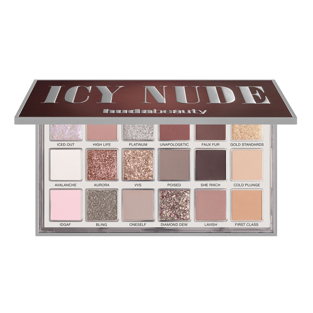 Huda Beauty Icy Nude Eyeshadow Palette - Khayest