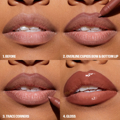 Huda Beauty Juicy Bombshell Lip Duo - Khayest