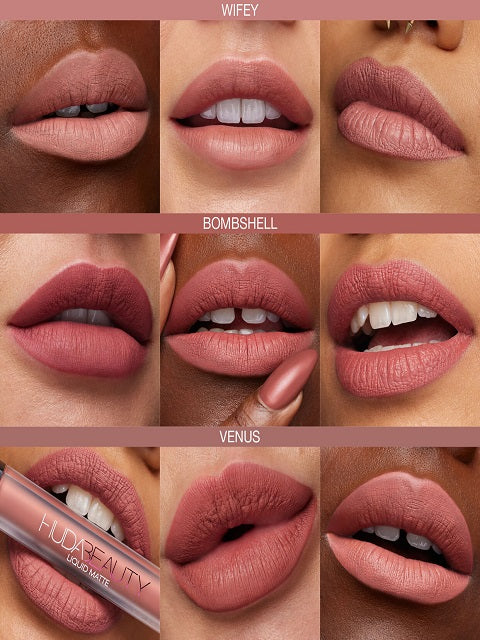 HUDA BEAUTY LIQUID MATTE LIPSTICK FULL SIZE - Khayest