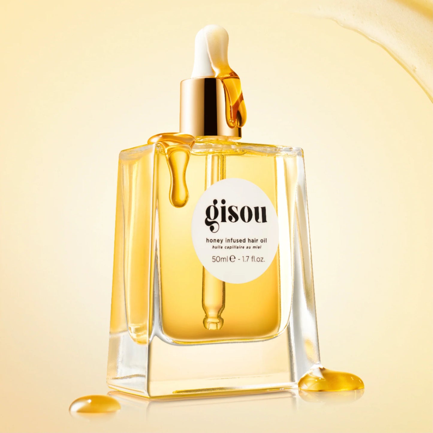 Gisou Honey Infused Hair Oil 50ml - Khayest