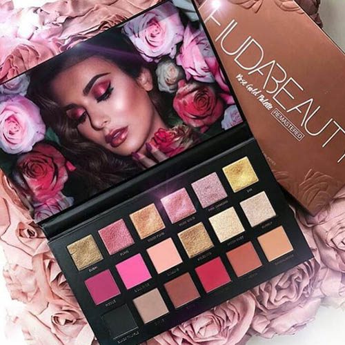 Huda Beauty Rose Gold Remastered Eyeshadow Palette - Khayest