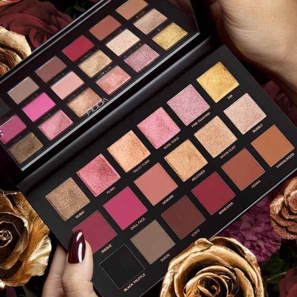 Huda Beauty Rose Gold Remastered Eyeshadow Palette - Khayest