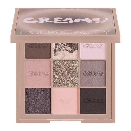 Huda Beauty Creamy Obsessions Eyeshadow Palette Greige - Khayest