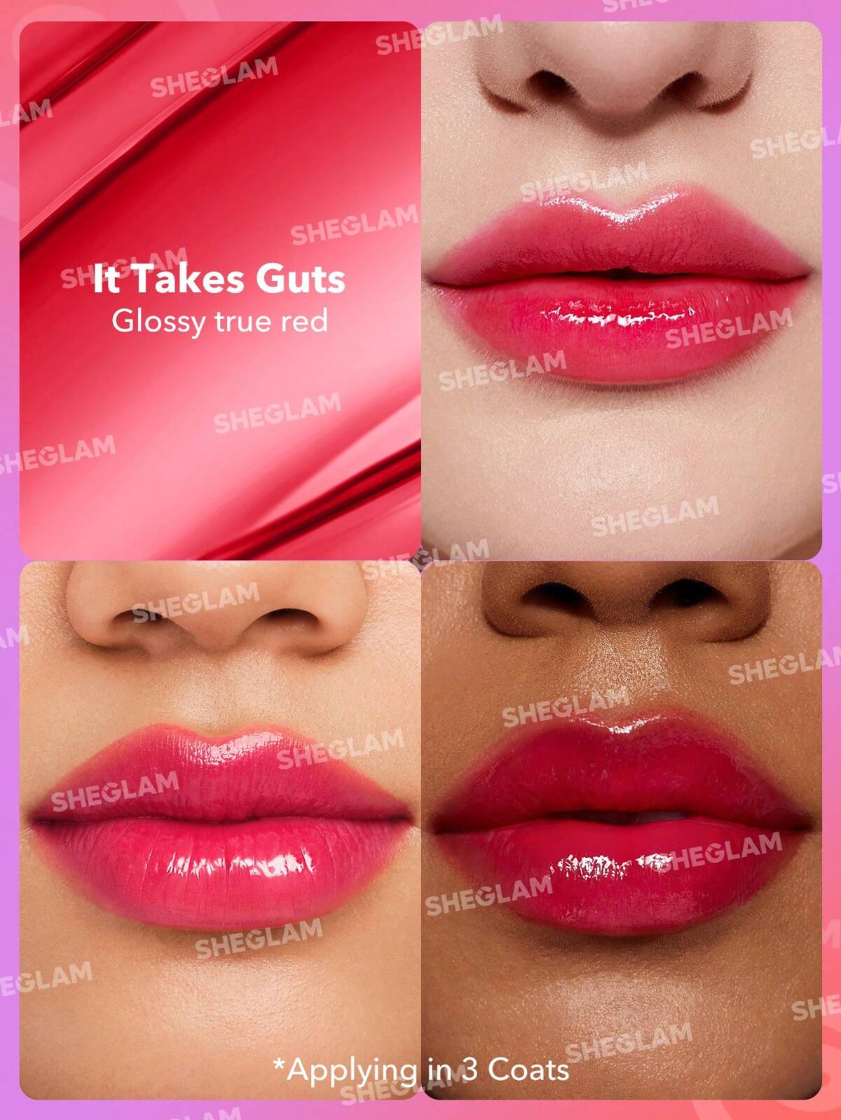 Sheglam-Mirror-Kiss-High-Shine-Lipstick-three-lips-close-up