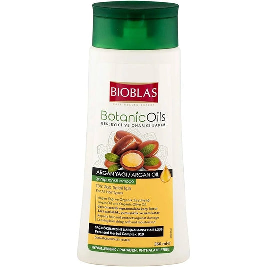 BioBlas Botanic Oils Argan Oil Shampoo 360ml - Khayest