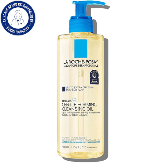 La Roche-Posay Lipikar AP+ Gentle Foaming Cleansing Oil, 13.52 fl oz - Khayest