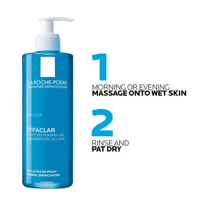 La Roche Posay Effaclar Gel Facial Wash for Oily Skin