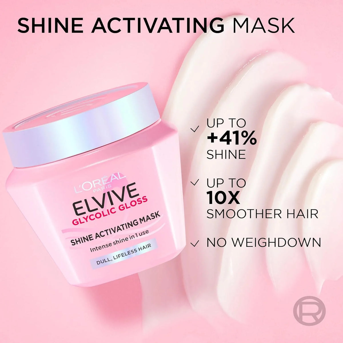L’Oréal Paris Elvive Glycolic Gloss Shine Activating Hair Mask