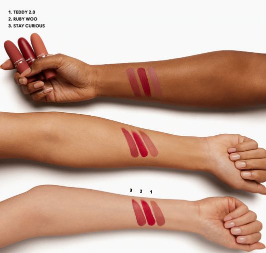MAC Hail To The Chic Lipstick Trio Set - Khayest