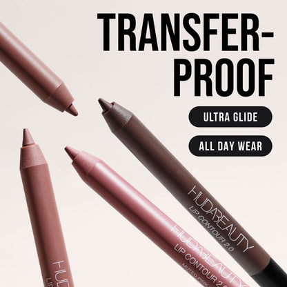 Huda Beauty Lip Contour Mini Duo Blushed Pink - Khayest