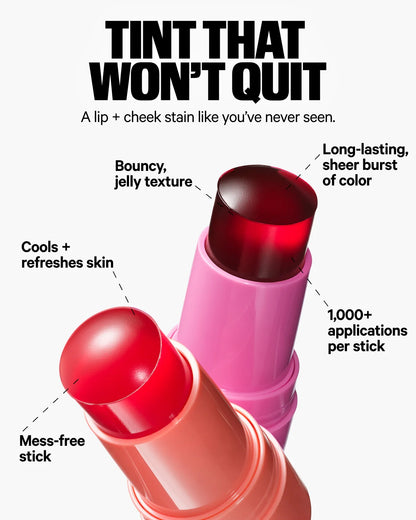 Milk Makeup Cooling Water Jelly Tint sheer lip + cheek stain
