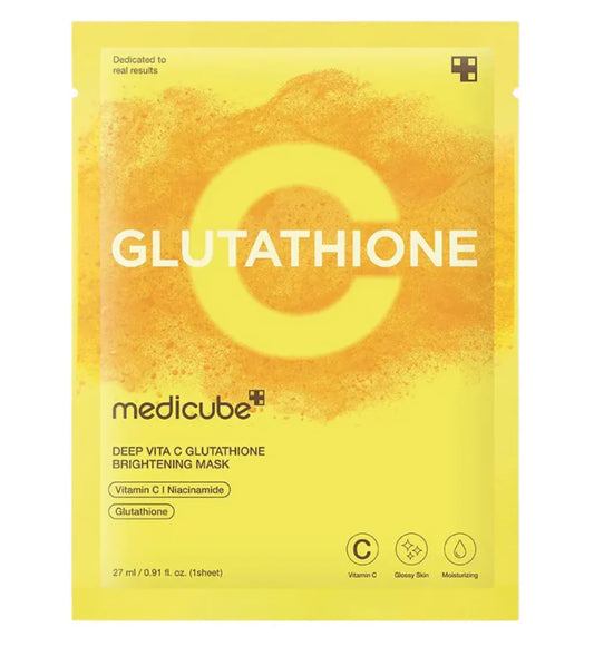 Madicube Deep Vita C Glutathione Brightening Mask - Khayest