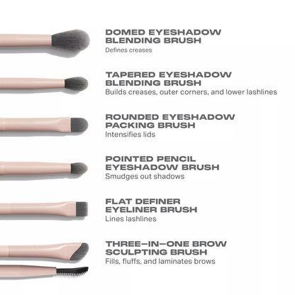 Morphe Eye Shaping Essentials 6pcs Brush Set